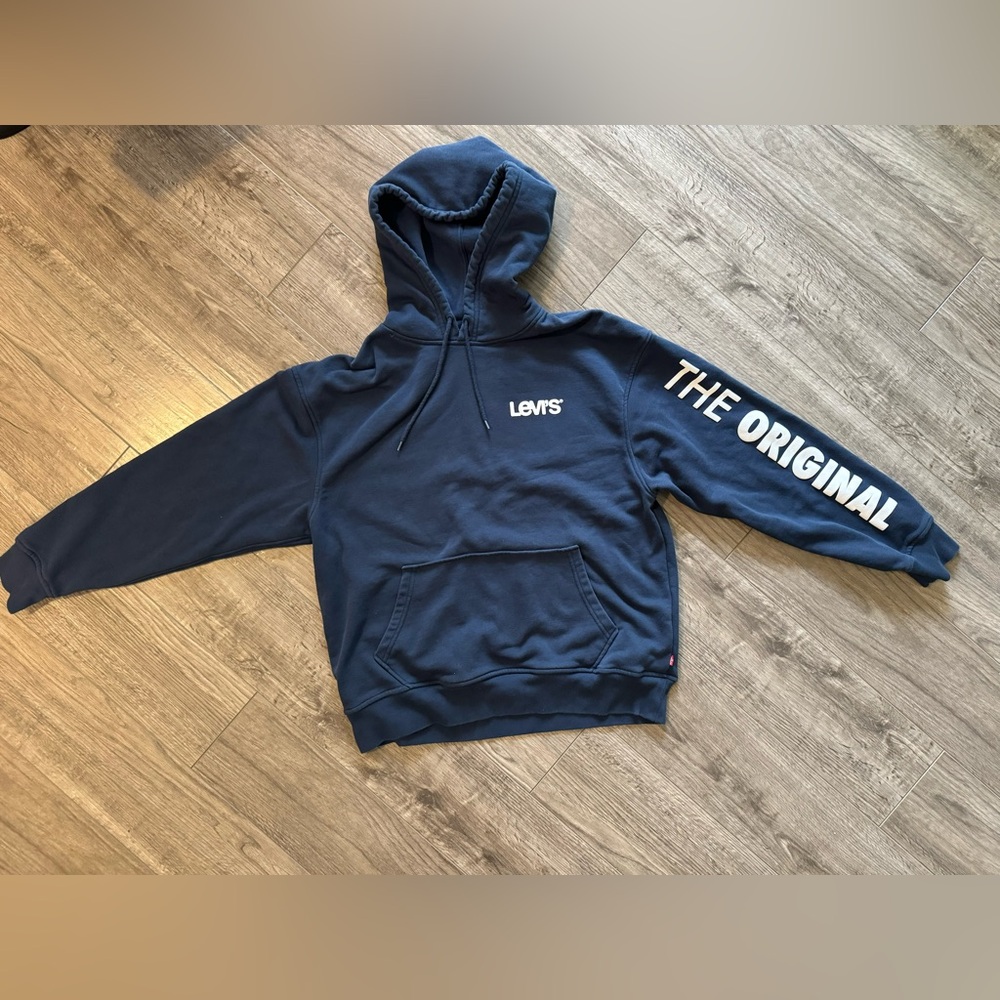 Levi’s the original relaxed graphic hoodie medium